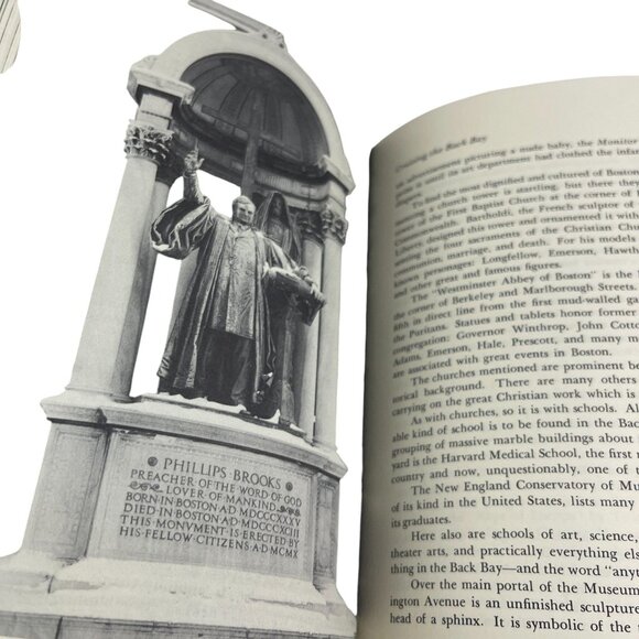 "Boston Ways: High By And Folk" By George F. Weston Jr. Hardcover Book Expanded - Picture 9 of 13